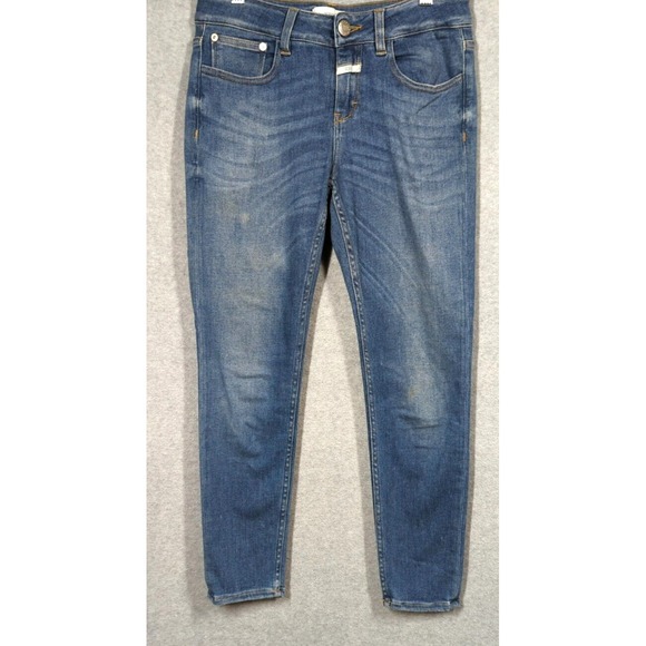 Closed Baker Slim Fit Denim Jeans Women SZ 25 Made in Milan Stretch Boutique - Picture 7 of 9